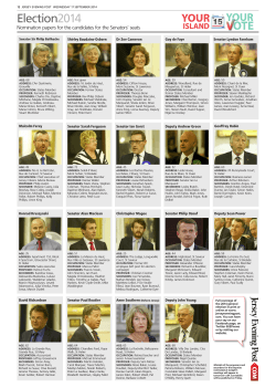 Election 2014 - Jersey Evening Post