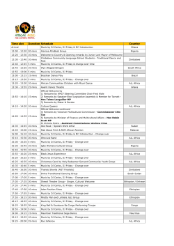 AMCF Order of Events 13-12-2014