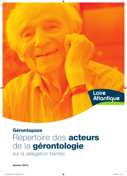 GerontoPass 2014 - Loire