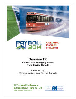 ROE Payroll Extract Files Changes