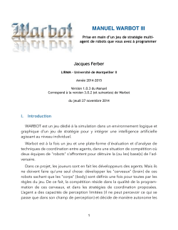 MANUEL WARBOT III
