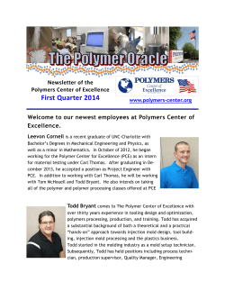 here - Polymers Center of Excellence