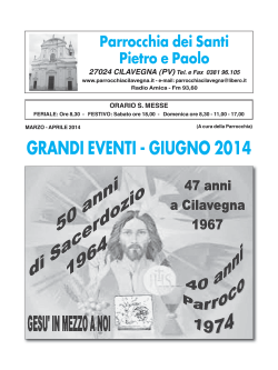 Cilavegna MARZO 2014_Layout 1 - Parrocchia di Cilavegna (PV)