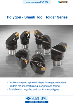 Polygon - Shank Tool Holder Series