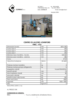 JOHN FORD - Cormac Srl Solbiate Olona (VA)