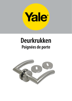 Yale deurkrukken