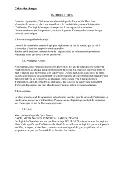 Information relative &agrave; Centreon