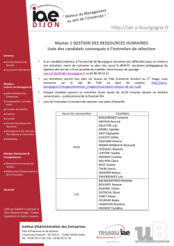 htp://iae.u-bourgogne.fr - IAE Dijon