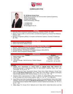 Profil - Faculty of Engineering
