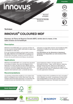 INNOVUS COLOURED MDF