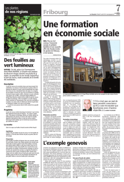 Journal La Gruy&egrave;re, 05.08.2014