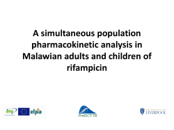 A simultaneous population pharmacokinetic analysis in Malawian