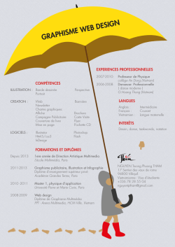 GRAPHISME WEB DESIGN - Tham NGUYEN Portfolio