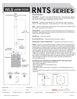 RNTS Series p1(s) - WLS Lighting Systems