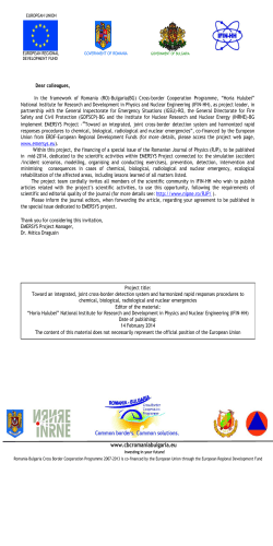 Invitation for publishing scientific works in RJP in RJP