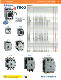 IEC Contactors