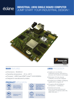 industrial i.mx6 single board computer jump start your industrial design