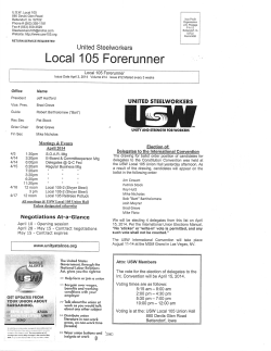 Apr 03, 2014 - USW Local 105