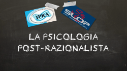 LA PSICOLOGIA POST-RAZIONALISTA