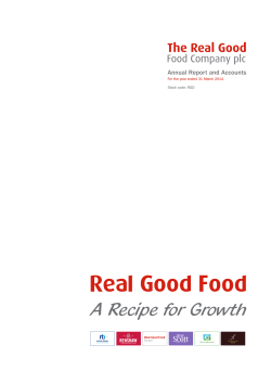 Annual Report 2014 (PDF, 4.6MB)