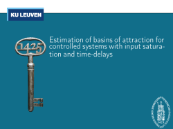 Estimation of basins of attraction for controlled systems with input