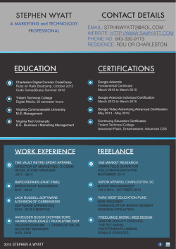 Resume - Stephen A Wyatt