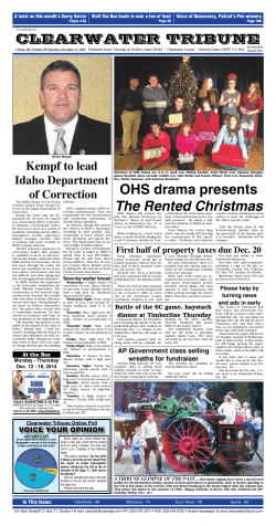 OHS drama presents The Rented Christmas