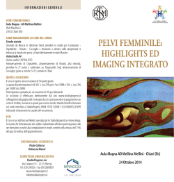 PELVI FEMMINILE: HIGHLIGHTS ED IMAGING