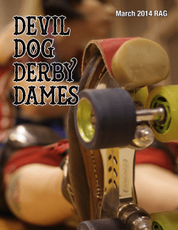 March 2014 RAG - Devil Dog Derby Dames