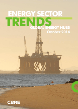 CBRE Global Energy Cities Report