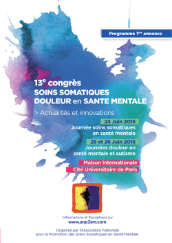 document 1 : PDF - F&eacute;d&eacute;ration r&eacute;gionale de recherche en sant&eacute;
