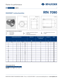 RfN 7090 - Ringfeder