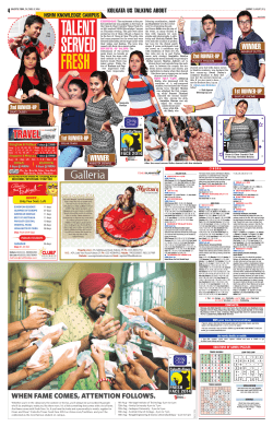 Calcutta Times – 10th August, 14
