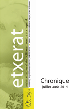 Juillet - Etxerat