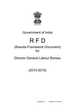 RFD 2014-15 - Labour Bureau