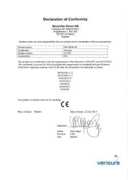DoC GW-RFM-DL