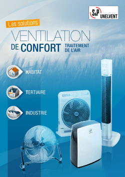 Ventilation de confort - MaterielElectrique.com