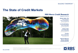 The state of credit markets