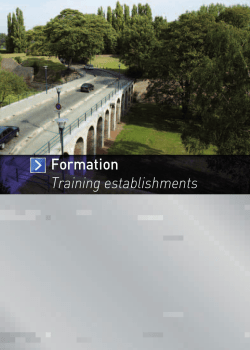 Formation Training establishments