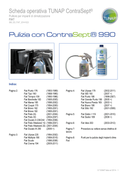 Pulizia con ContraSept® 990