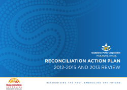 Gladstone Ports Corporation - Reconciliation Action Plan (RAP