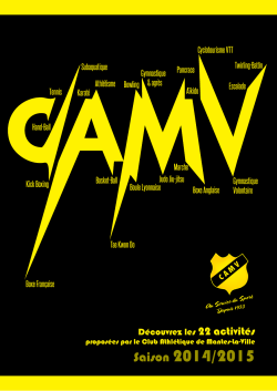 Guide CAMV 2014-2015