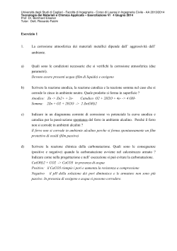Soluzione 6 - DipCIA - Università degli studi di Cagliari.