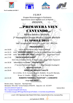 Programma - Azienda ULSS 16 Padova