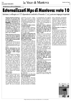 LA VOCE DI MANTOVA