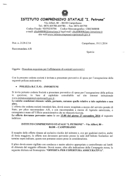 ISTITUTO COI PRENSIVO STATALE