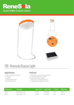 RB - Renesola Beacon Light