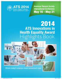 here - American Thoracic Society