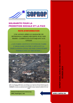 FEVRIER 2014