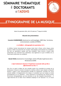 Programme PDF - Université François Rabelais